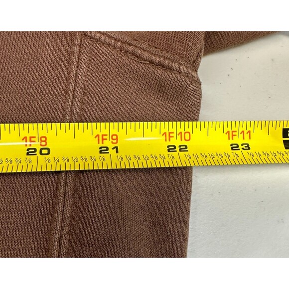 Nike Hoodie Men's Sz S Brown Sportswear Club Swoosh Logo Streetwear Sweatshirt - Picture 8 of 13